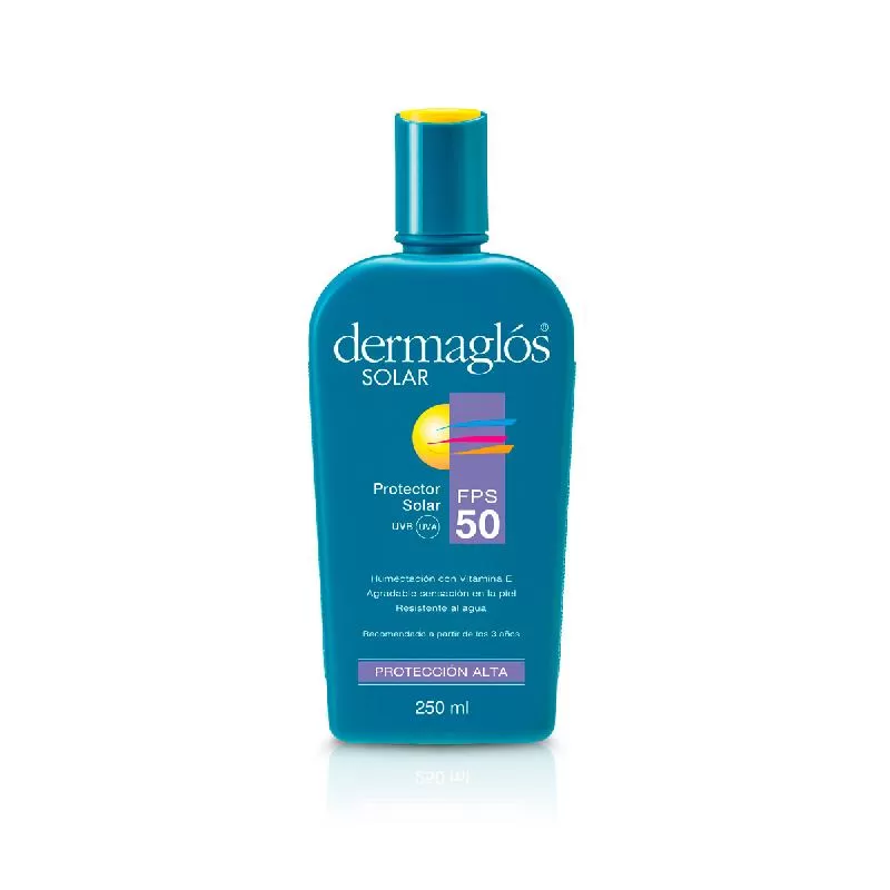 Protector solar con FPS 50 Dermaglós